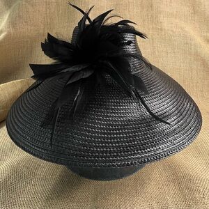 BELLISSIMA MILLINERY COLLECTION

Women's Romantic Profile Dress Hat In Black New